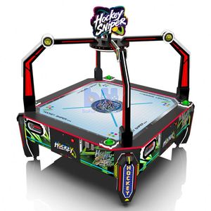 Table de Hockey Aérien Électronique Interactif Baihui Animation de Luxe pour 4 Joueurs, Machine de Jeu d'Arcade Sportive à Monnayeur pour Enfants et Adultes - Product Image 5