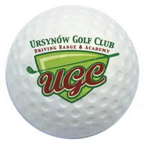 Pelota de golf antiestrés, gadget personalizado para aliviar el estrés - Product Image 1