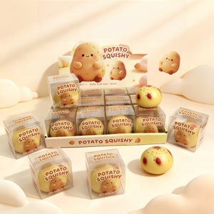 Juguete antiestrés de patata miniatura hecha a mano, bola de apretar, juguete sensorial para aliviar <span class=keywords><strong>el</strong></span> estrés, para venta al por mayor - Product Image 1