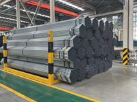 Tube galvanisé 40x40x3mm pour rail de guidage de porte à enroulement
