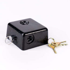 Candado de Seguridad de Hierro Fundido de Alta Calidad, Impermeable, con 3 Llaves, Antirrobo, para Puerta - Product Image 4