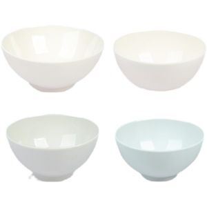Wuhe Melamine Bowls Imitation Porcelain Rice Bowl Drop Resistant Catering Fast Food Breakfast Shop Wholesale - Product Image 3