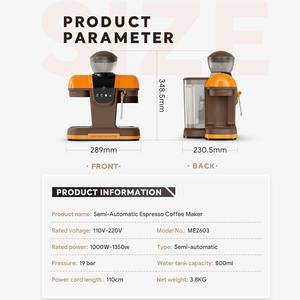 <span class=keywords><strong>Machine</strong></span> à <span class=keywords><strong>expresso</strong></span> automatique semi-automatique 58 mm avec moulin à café et porte-filtre, prix d'usine - Product Image 5