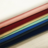100% popeline del tessuto del poliestere per la camicia degli uomini, vestito, tessuto bianco della camicia 45x45 110x76 tessuto da airjet
