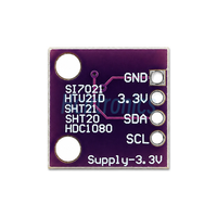 Módulo de Sensor de Temperatura y Humedad Digital I2C GY-213V-HDC1080 3.3V 14 bits de Bajo Consumo