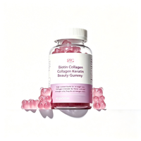 Capsules de biotine, collagène et kératine pour adultes OEM pour des ongles plus forts et des vitamines anti-âge - Compléments alimentaires en marque privée
