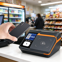 Tablette POS de bureau Android 14 T606 4+64 Go, écran tactile 800x1280, NFC, Wi-Fi 6, BT5.2, garantie 3 ans, terminal de paiement pour restaurant