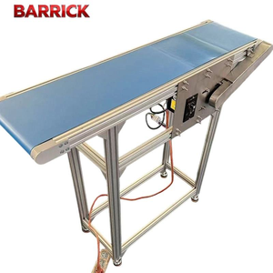 PVC/PU Bantlı Yatay Konveyör, Hafif Yük Taşıma Sistemi, Malzeme Taşıma Endüstrisi Kullanımı İçin Bantlı Konveyör - Product Image 6