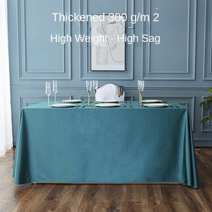 <span class=keywords><strong>Mantel</strong></span> <span class=keywords><strong>Rectangular</strong></span> Blanco Extra <span class=keywords><strong>Grande</strong></span> de Alta Gama Personalizado para Sala de Reuniones, Hotel, Mesa de Postres, Modelo TK50C - Product Image 3