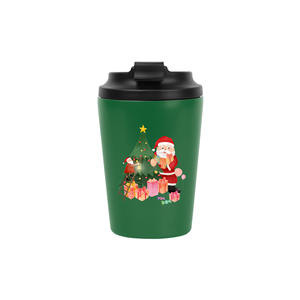 2025 ODM/OEM Double Wall Stainless Steel Vacuum Insulated Sports Style Water Bottle Handle Lid Custom Merry <b>Christmas</b> - Product Image 5