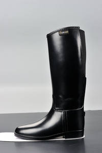 Botte d'équitation à la mode pleine taille, légère, respirante et éclairée, en coton PVC pour l'été, l'hiver et l'automne. - Product Image 4