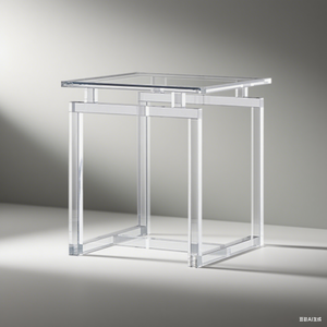 Trọng Lượng Nhẹ Hiện Đại Acrylic Vuông Bên Bảng Rõ Ràng Tối Giản Phòng Khách End Bảng Đồ Nội Thất Nhà Trang Trí Nội Thất Mảnh - Product Image 1
