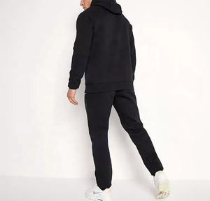 Chándal de poliéster para hombre y mujer, traje deportivo personalizado, en blanco - Product Image 2