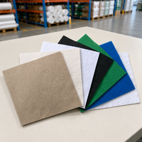 Géotextile non tissé à filament continu blanc/gris/vert, prix de gros