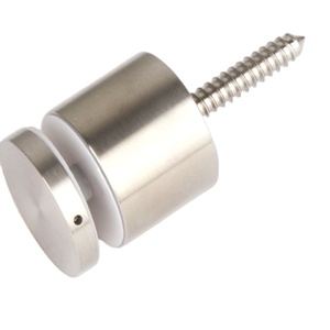 Offerte settimanali rotonde senza cornice in acciaio inossidabile ringhiera Hardware distanziatori regolabili <span class=keywords><strong>con</strong></span> blocco inclinabile - Product Image 5