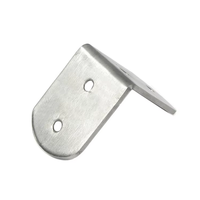 Code d'angle en forme de L en acier inoxydable à angle droit à 90 degrés, support de tôle d'estampage de matériel de meubles à angle droit