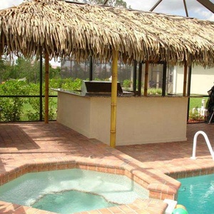 Wholesale <strong>Plastic</strong> Artificial Thatched Thatch Synthetic for <strong>Roof</strong> - Product Image 5