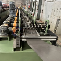 Línea de Producción de Láminas Intermedias por Conformación en Frío para Estructuras de Almacenamiento en Techos, Máquina Formadora de Columnas Verticales con Motor de Engranajes y Rodamientos