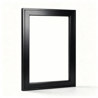 Ventanas Corredizas de Seguridad Modernas para Cocina, con Marco Delgado de Aleación de Aluminio y Malla Antirrobo de Acero Inoxidable 304