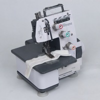 Machine à coudre domestique KIMFOR à double aiguille, moteur électrique, surjeteuse trois fils, mini surjeteuse point noué 135W