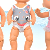 Jouet aquatique Montessori, poupée en PVC, jouet de bain pour bébé, jouet interactif parent-enfant pour enfants