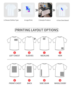 OEM Retro 100% Cotton Nặng Trọng Lượng Người Đàn Ông Quá Khổ T-Shirt Axit Rửa Cổ Điển Biểu Tượng Tùy Chỉnh T-Shirt Dtg In - Product Image 5