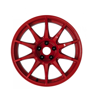 ล้อรถแข่ง ล้อแม็กซ์ 1 ชิ้น สีแดง ขนาด 17 18 นิ้ว 5x100 5x114.3 สำหรับ Subaru BRZ Nissan 350Z - Product Image 2