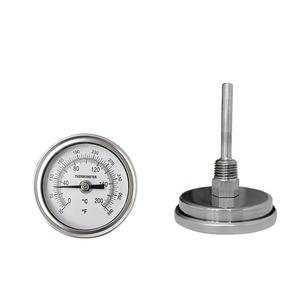 Últimas calibre desigg 304 aço inoxidável 500 graus bimetálico thAermometer npt - Product Image 6