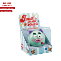 Jouet créatif anti-stress en forme de tête de chien à presser, boule souple à visser, jouets sensoriels amusants pour soulager le stress, ensemble de gadgets originaux