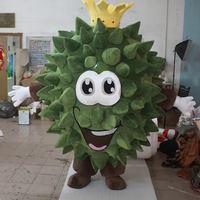 Costume de mascotte gonflable Funtoys Fruit Durian pour adulte, cosplay de dessin animé pour Halloween, carnaval, fête