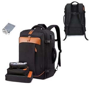 <span class=keywords><strong>Mochila</strong></span> <span class=keywords><strong>de</strong></span> <span class=keywords><strong>Viaje</strong></span> Expandible <span class=keywords><strong>de</strong></span> 40L, <span class=keywords><strong>20</strong></span> Pulgadas, Aprobada para Vuelo, con Compartimento Húmedo/Seco, Bolsa para Portátil <span class=keywords><strong>de</strong></span> 17 Pulgadas - Logotipo Personalizado - Product Image 6