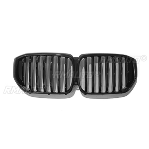 Parrilla Delantera para BMW G05 LCI X5 Facelift 2023 2024, Parrilla Negra Brillante con Orificio para Cámara - Product Image 3