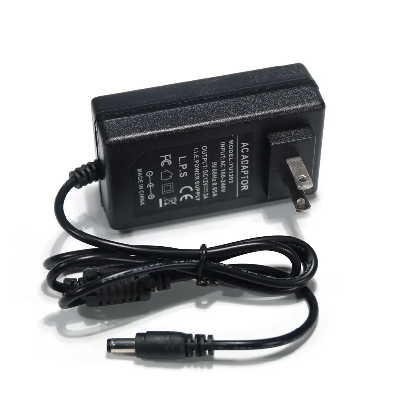 Universal 12v 3a Power Adapter,36w Wall 12 Volt 3 Amp 3000ma adapter 12v 3a