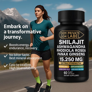 Ausreson Shilajit ashashandha takviyesi Naturel organik himalaya Shilajit saf Shilajit kapsüller - Product Image 5