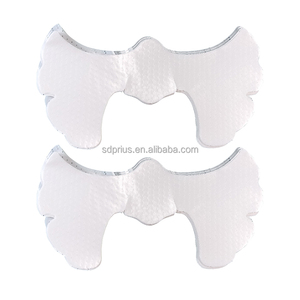 Maschera per Occhi in Tessuto Morbido ad Alto Assorbimento d'Acqua, Design a Forma di Farfalla, Colore Bianco, Maschera in Carta Asciutta - Product Image 1