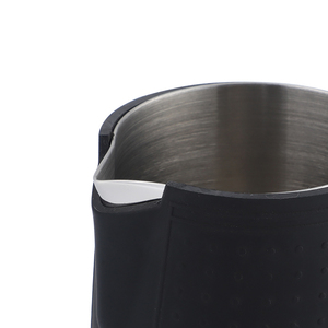 Pichet <span class=keywords><strong>à</strong></span> <span class=keywords><strong>lait</strong></span> en acier inoxydable avec bec arrondi, pichet <span class=keywords><strong>à</strong></span> <span class=keywords><strong>lait</strong></span> expresso avec coussinets en silicone - Product Image 2