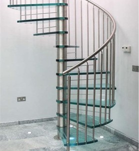 <span class=keywords><strong>Escalera</strong></span> Móvil <span class=keywords><strong>de</strong></span> Aluminio Resistente <span class=keywords><strong>de</strong></span> Uso Comercial con Barandilla <span class=keywords><strong>de</strong></span> Vidrio para Aplicaciones en Interiores, Oficinas, Centros Comerciales y Edificios Públicos - Product Image 6