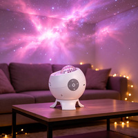 Projecteur d'étoiles Galaxie Aurore USB 5V avec télécommande, veilleuse écologique à intensité variable pour chambre romantique et fêtes