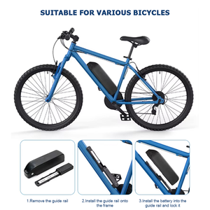 Custom 24V-52V 10AH-20AH Downtube Ebike Paquete de batería de iones de litio para bicicleta eléctrica con rango de 36V-48V - Product Image 6