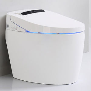 Inodoro Ensemble de toilette et <span class=keywords><strong>lavabo</strong></span> pour salle de bain Siège de toilette chauffant intelligent Piège en céramique S Toilette portable de luxe - Product Image 6