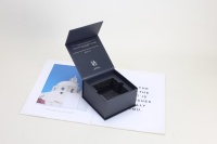 Boîte cadeau magnétique en papier pliable, emballage personnalisé avec logo, luxe, 30 ml, 50 ml, 100 ml, flacon de parfum, emballage cosmétique, vente en gros