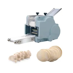 Stainless Steel Automatic Round Square Wonton Ravioli Dumpling Skin Machine/dumpling skin maker machine