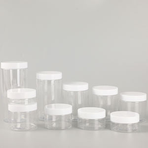 Récipients en plastique blanc sans BPA avec couvercles à visser Pots de crème glacée congelables chauds ou froids de 16 oz - Product Image 2