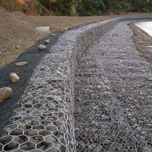 핫 세일 용접 가비온 벽 돌 채운 가비온 케이지 와이어 메쉬 지지벽용 - Product Image 2