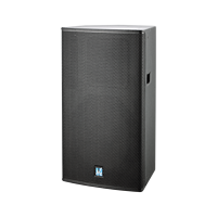 Enceinte de fête professionnelle 2 voies passive Hzaudio TC-15 15 pouces pleine gamme 500W en bois portable