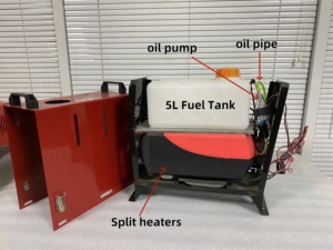 Nuevo Calentador de Estacionamiento Diésel Portátil Todo en Uno de 12v/24v/220v 2kw 5kw 8kw con Pantalla LCD <span class=keywords><strong>para</strong></span> Exteriores, Tiendas de Campaña, Hogar, Barcos, Coches y Camiones - Product Image 5