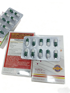 Cápsulas de adelgazamiento al por mayor, cápsulas de control de pérdida de peso natural a base de hierbas para adultos, suplemento para quemar grasa corporal - Product Image 3