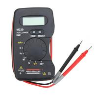 M320 Multimeter Digital Tester Genggam DC AC Voltage Meter Arus Multimeter Frekuensi Pengukur Kapasitansi