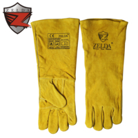 Gants de soudage en cuir de vache de 18 pouces