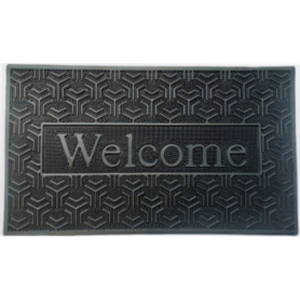 Tapis en caoutchouc Welcome Arrow, design rectangulaire, fabriqué à la machine, antidérapant, lavable, durable, écologique, pour l'extérieur, la maison, le bureau - Product Image 2